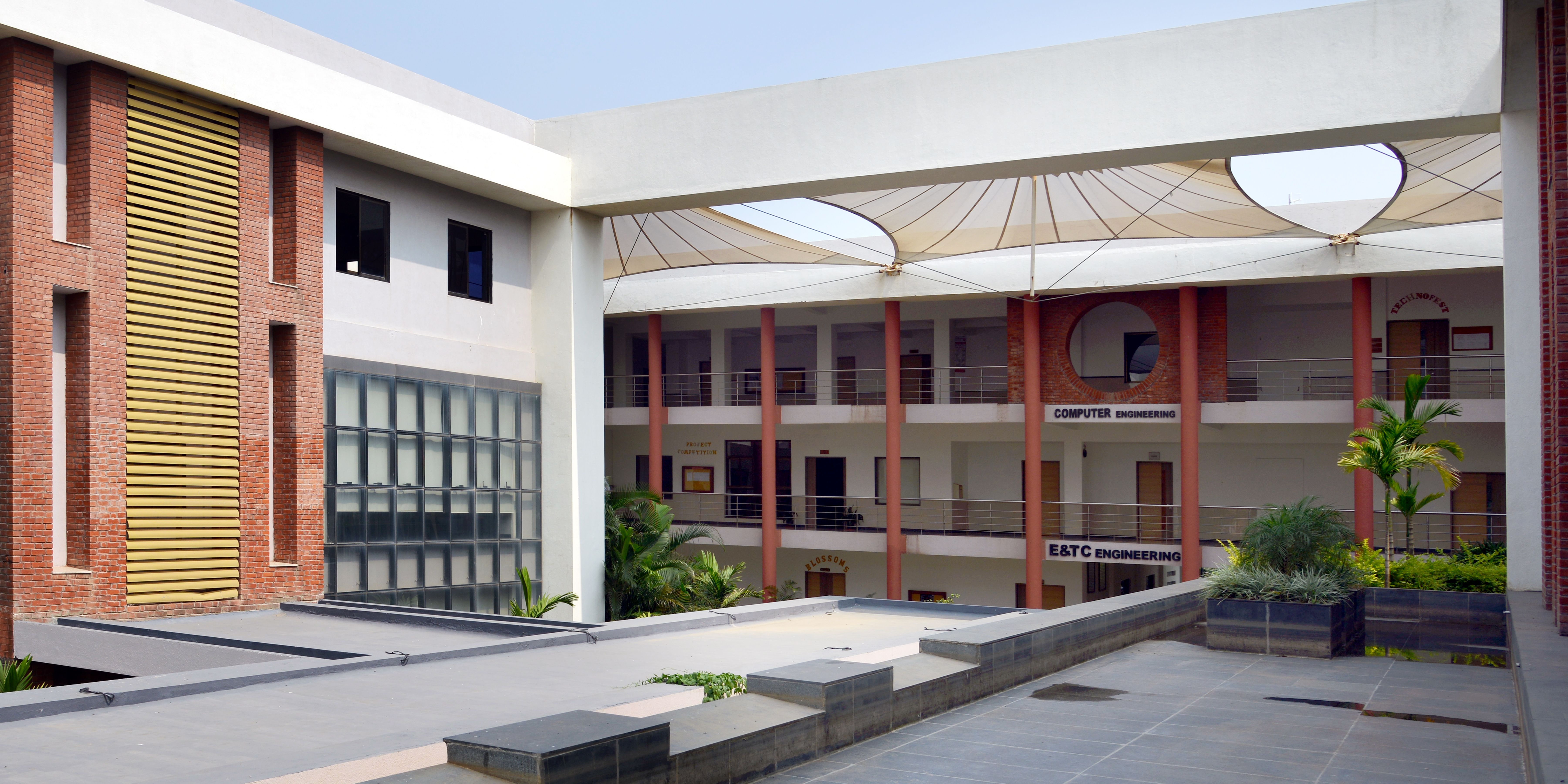 Academic building at Sapkal Knowledge Hub