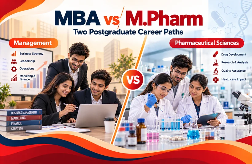 MBA vs M.Pharm: Comparing Two Different Postgraduate Career Directions